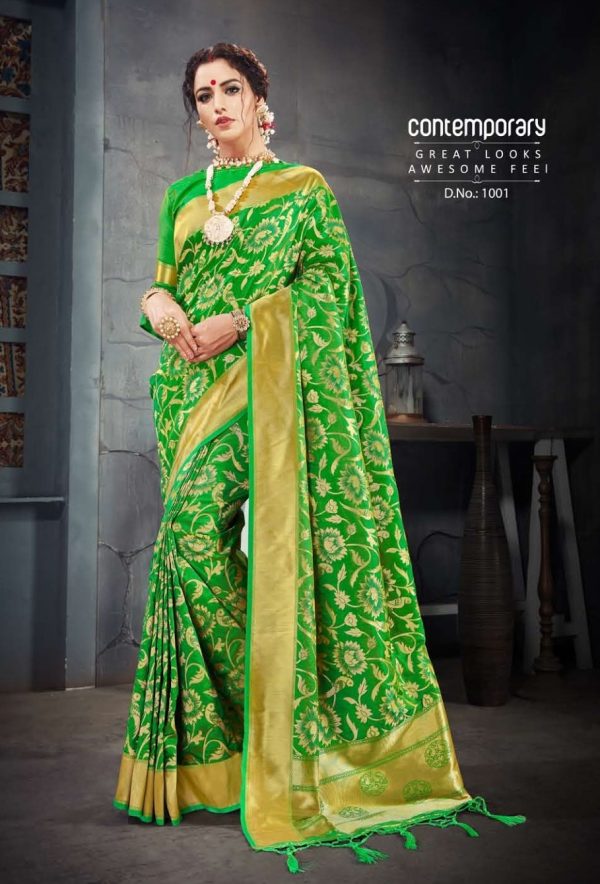 Synthetic Saree - Image 5