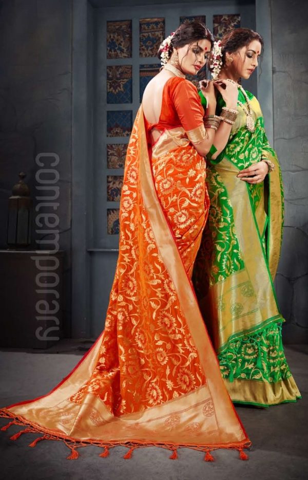 Synthetic Saree - Image 4