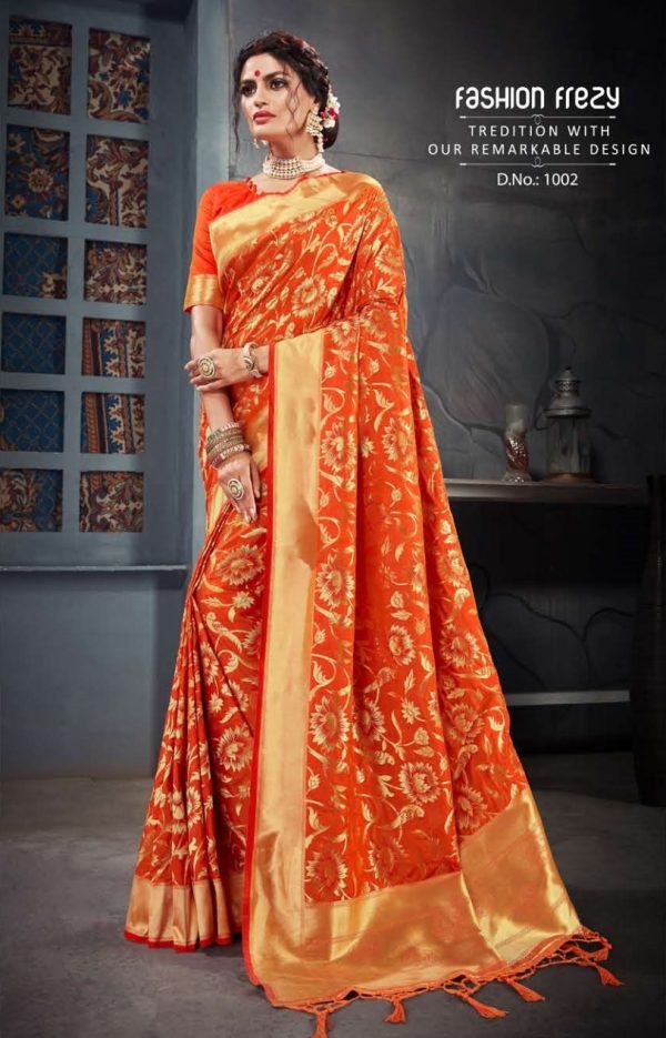 Synthetic Saree - Image 3